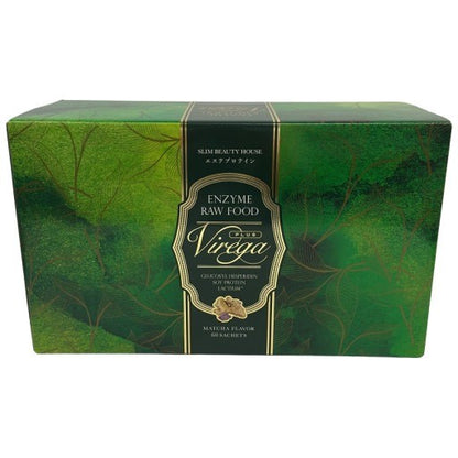 CH58 D プロンド化粧品 スリムビューティハウス エンザイム ローフード ビレガ 抹茶味 25g×60袋 1500g●賞味期限：2027/04～
