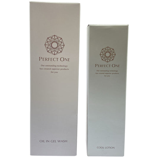 Z000 パーフェクトワン オイルインジェルウォッシュ 120g & SPクールローション 120mL 2個セット