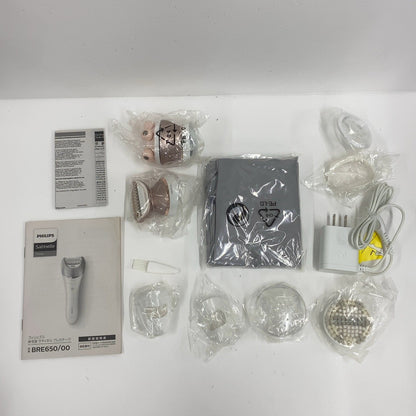 C90U D Philips　フィリップス 脱毛器 サティネル プレステージ(Satinelle Prestige) ピンク BRE650/00