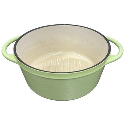 D VERMICULAR Oven Pot Round #18 両手鍋　ライトグリーン