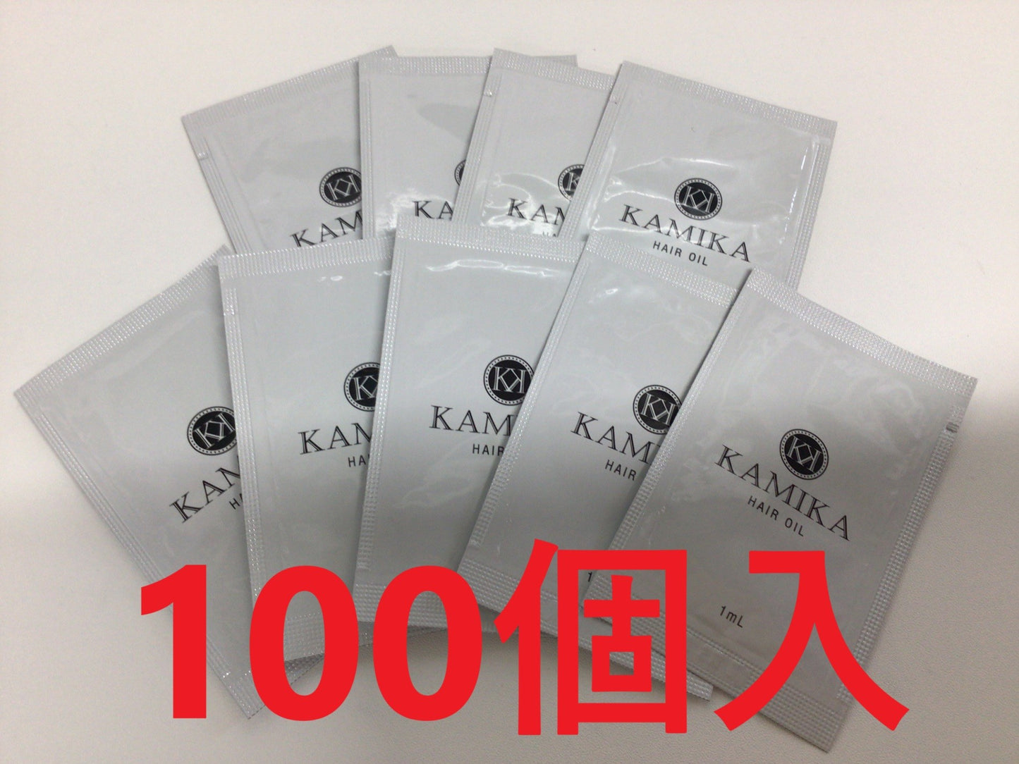 C721 K ★KAMIKA カミカ ヘアオイル AN アクアティックノートの香り 1ml ×100個 小分け 使い切り 旅行 出張