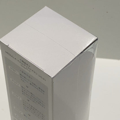 C9Q3 D ■MEDULLA スカルプリフトブラシ シルクプラス シルバー ヘアブラシ 頭皮ブラシ 2wayタイプ