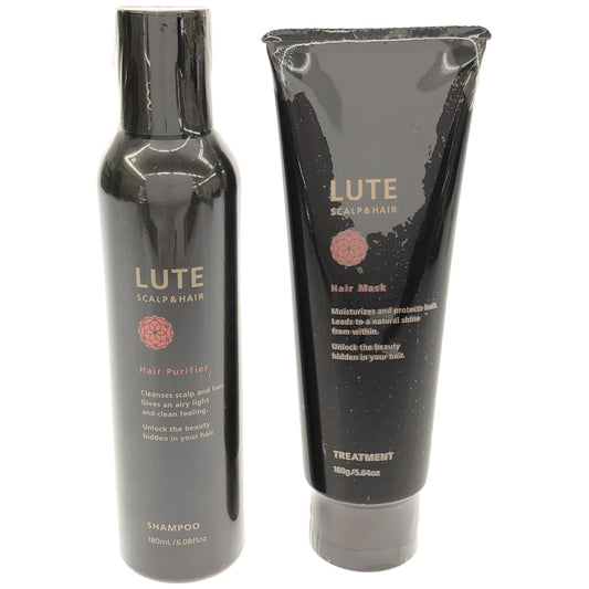 Z000 ルーテ ヘアピュリファイア 180mL & ヘアマスク 160g 2個セット