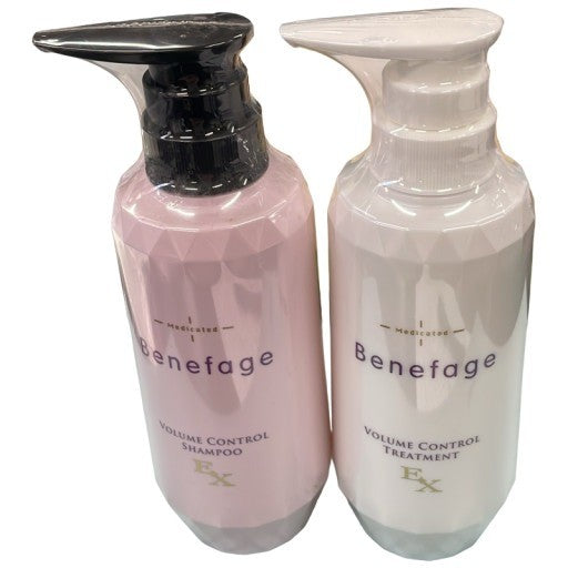 C133 ベネファージュ 薬用 ボリューム コントロール シャンプー EX 370mL & ベネファージュ 薬用 ボリューム コントロール トリートメント EX 370mL
