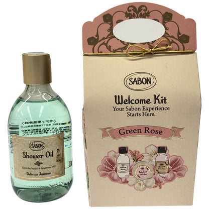 Z000 SABON シャワーオイル グリーン・ローズ 100mL & シャワーオイルF DJ 100mL 2個セット　ラスト1点！