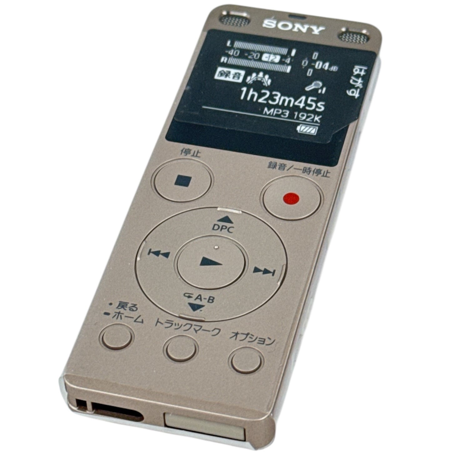 ソニー SONY ステレオICレコーダー ICD-UX560F Gold ゴールド