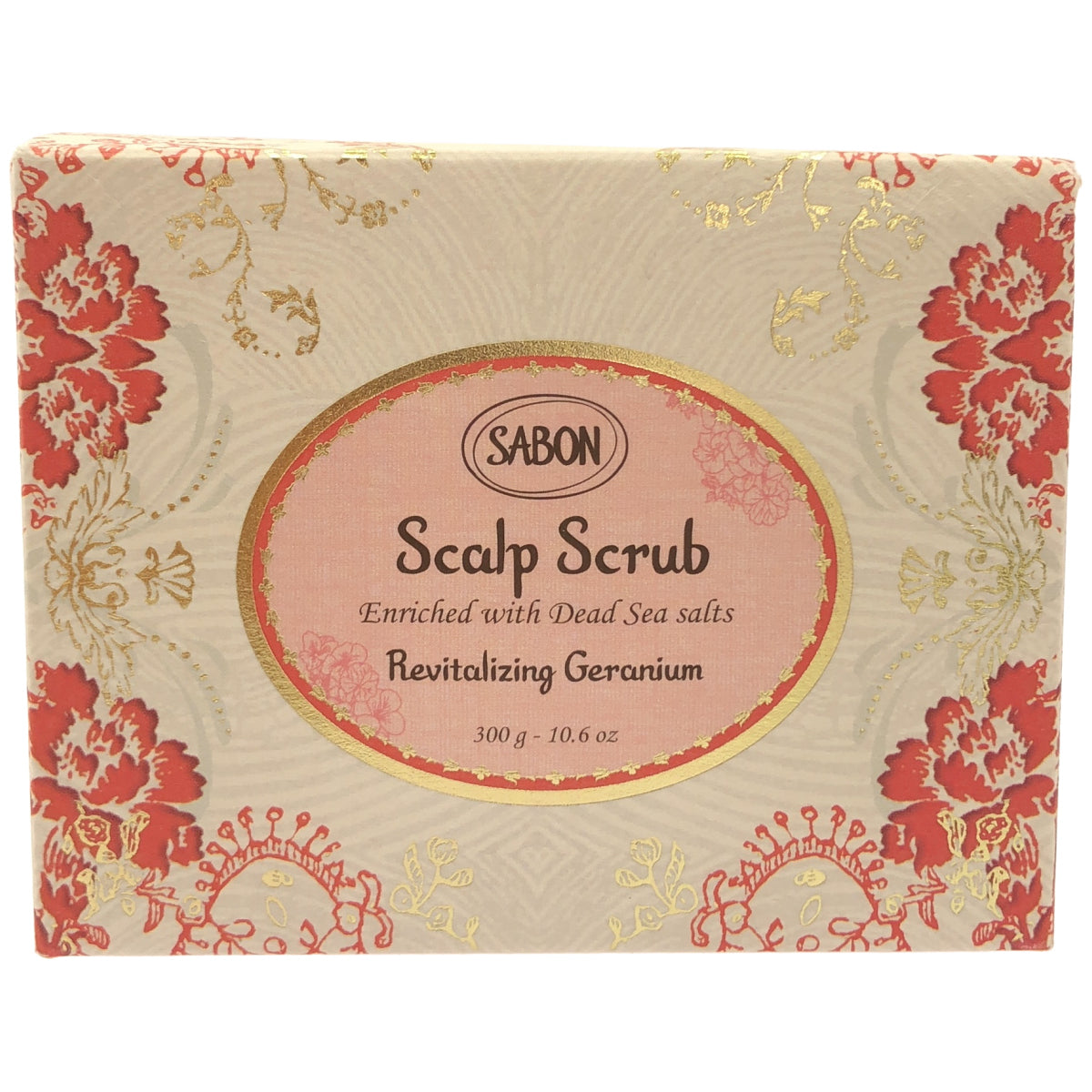 Z000 SABON(サボン) ヘッドスクラブ リプレニッシング ゼラニウム 300g　ラスト1点！