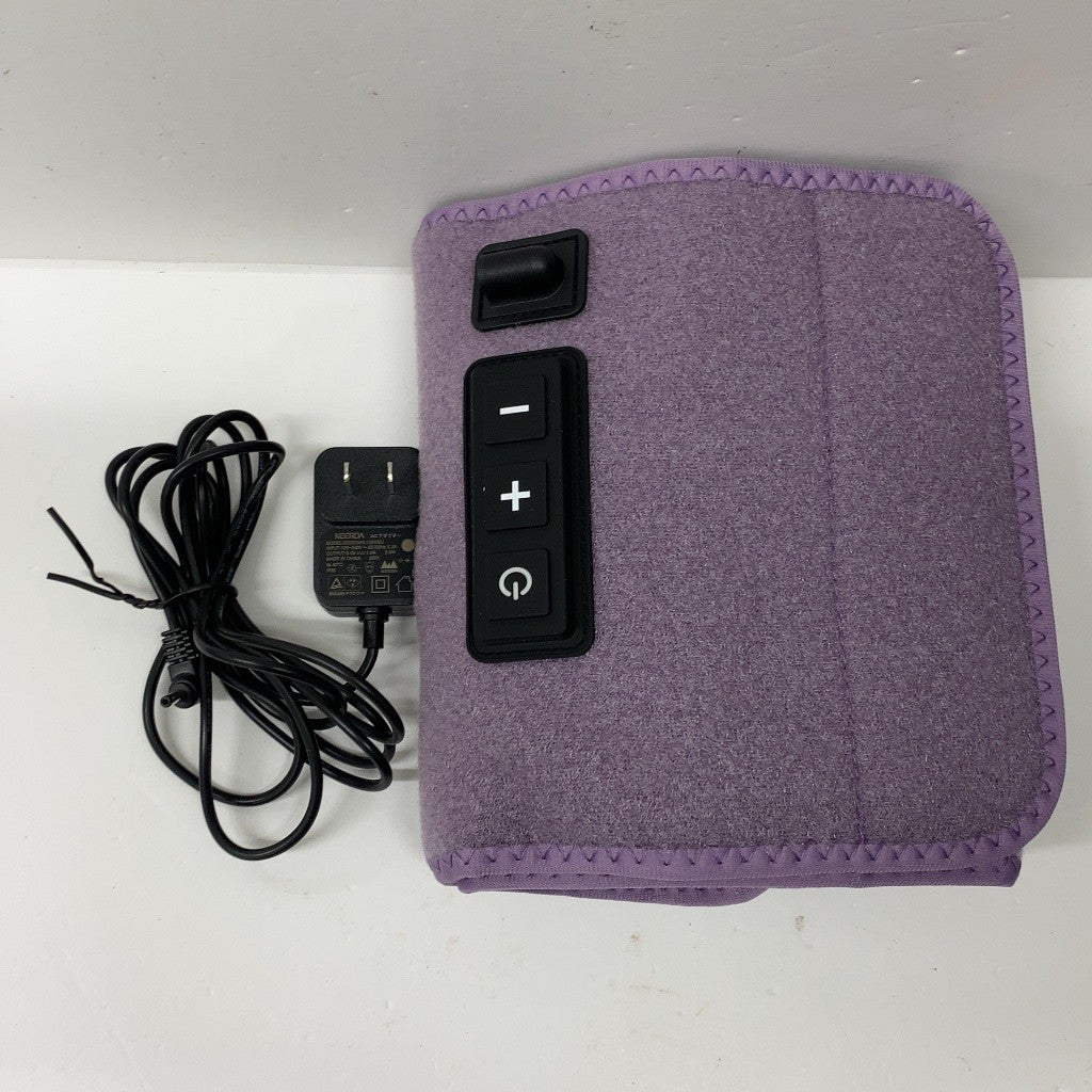 C61Q D ゴリラのふたつかみ 太ももケア ふくらはぎケア 2way 片足ケア 電動 3段階調節（強・中・弱） タイマー10分 軽量 パープル ドウシシャ