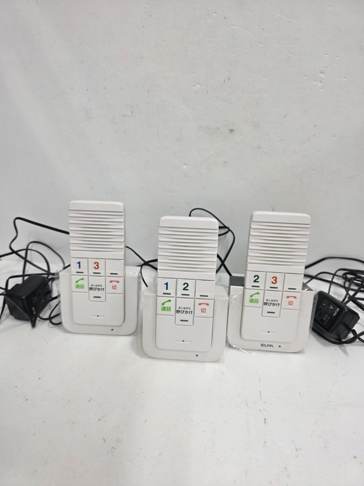 CU07 ELPA ワイヤレスインターホンセット WIP-5150SET 増設子機　WIP-50付き