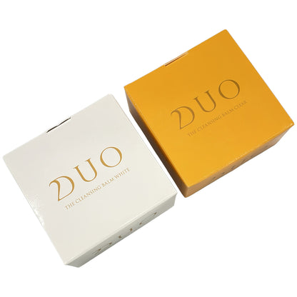 Z000 デュオ ザ クレンジングバーム クリアEX 90g & ホワイトEX 90g 2点セット　ラスト1点！