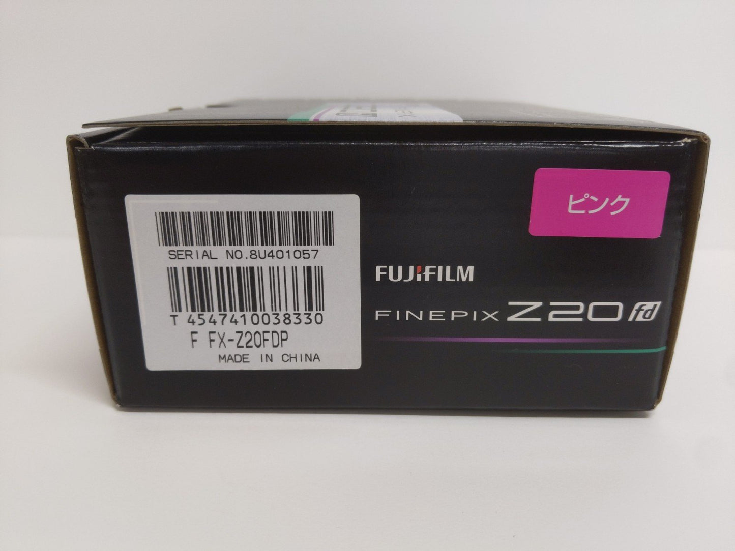 D 富士フイルム デジタルカメラFinePix Z20fd ピンク 1.000万画素 光学3倍ズーム FX-Z20FDP
