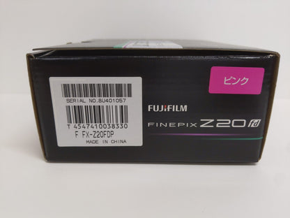 D 富士フイルム デジタルカメラFinePix Z20fd ピンク 1.000万画素 光学3倍ズーム FX-Z20FDP