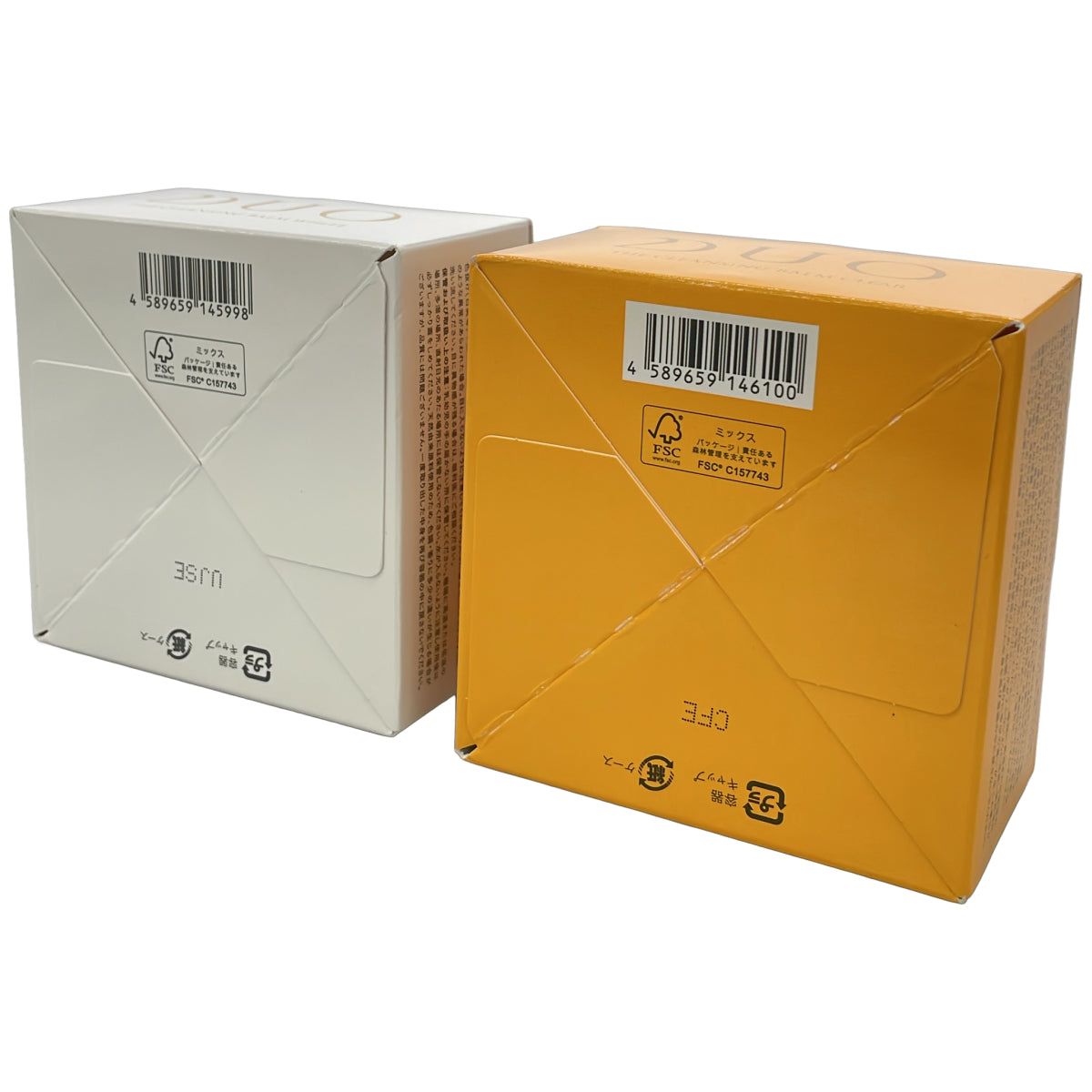 Z000 デュオ ザ クレンジングバーム クリアEX 90g & ホワイトEX 90g 2点セット　ラスト1点！