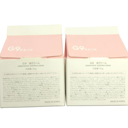 Z000 G9SKIN WHITE WHIPPING CREAM 50g 2点セット　ラスト1点！