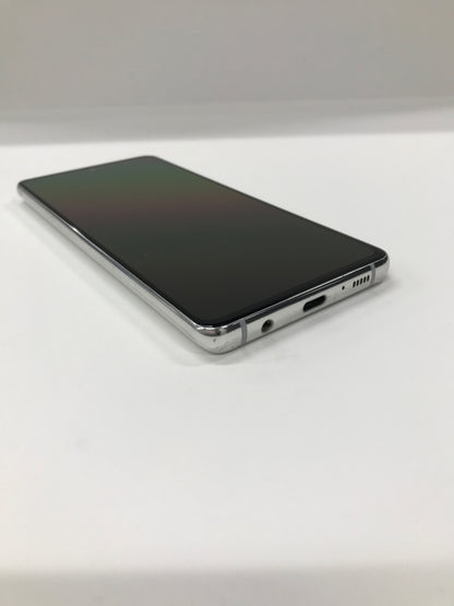 C663 D サムスン SAMSUNG Galaxy ギャラクシー A51 5G nano-SIM SCG07 au プリズム ブリックス ホワイト 128GB