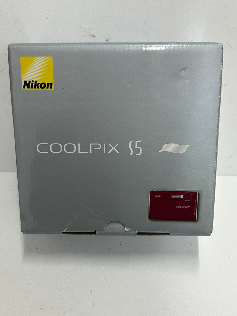 C98G Nikon デジタルカメラ COOLPIX S5 レッド COOLPIXS5R