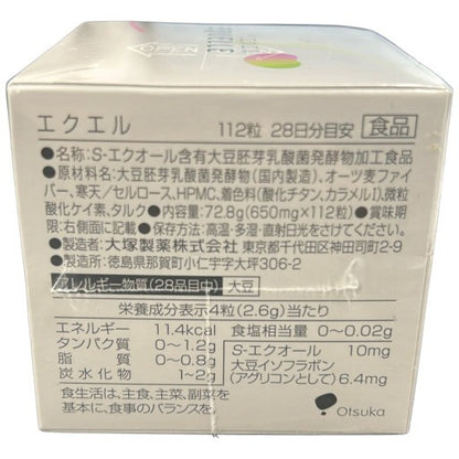 C386 大塚製薬 エクエル 112粒●賞味期限：2026/08/29～