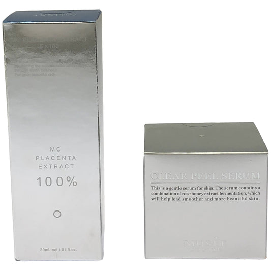 Z000 MCプラセンタエキスEX100 30mL & クリアピールセラム 50g 2個セット　ラスト1点！
