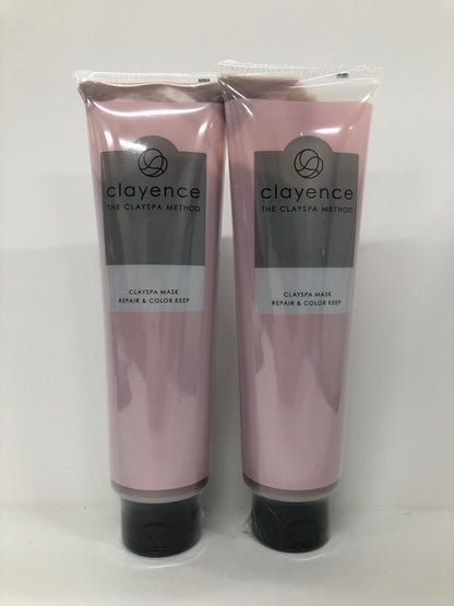 C318 クレイエンス クレイスパ マスク リペア&カラーキープ やすらぐフルーティー&フローラルの香り 洗い流すヘアトリートメント 180g 2個セット