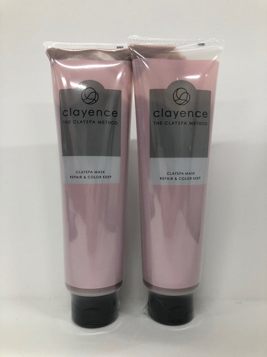 C318 クレイエンス クレイスパ マスク リペア&カラーキープ やすらぐフルーティー&フローラルの香り 洗い流すヘアトリートメント 180g 2個セット