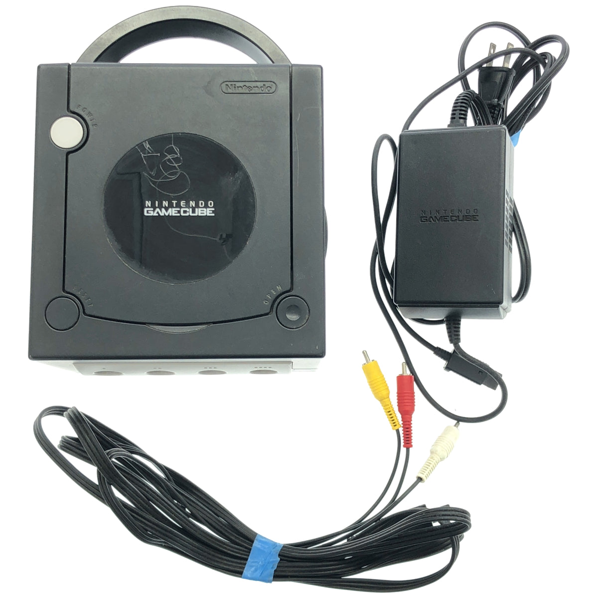 Z000 Nintendo 任天堂 GAMECUBE ゲームキューブ 本体 ブラック DOL-017　ラスト1点！