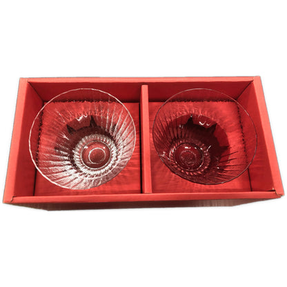 C925 D sghr スガハラ GLASSWARE ハンドメイド ペアグラス キーラ