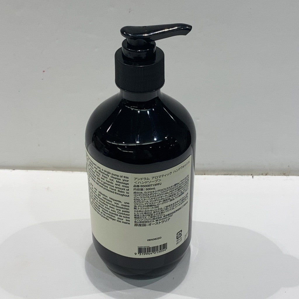C9X8 D Aesop イソップ アンドラム アロマティック ハンドウォッシュ 500ml