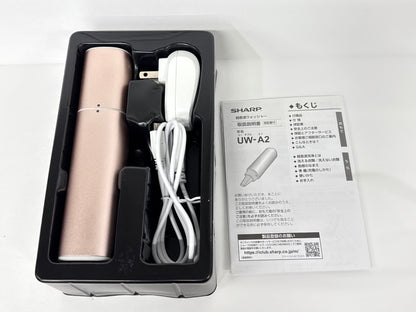 SHARP シャープ 超音波ウォッシャー UW-A2-P ピンク系 USB防水対応 ハンディ洗濯機