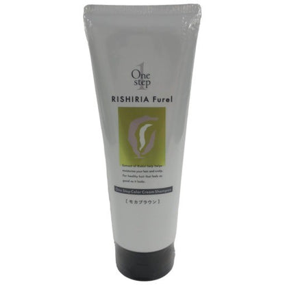 C115 RISHIRIA Furel リシリアフレル ワンステップカラークリームシャンプー モカブラウン 240g (チューブタイプ)