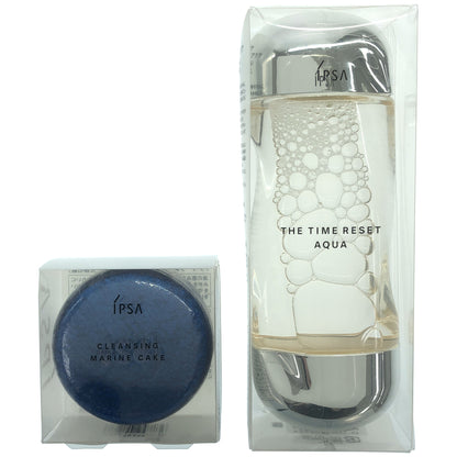 Z000 イプサ ザ・タイムR アクア 200mL & クレンジング マリンケイク 100g 2点セット　ラスト1点！