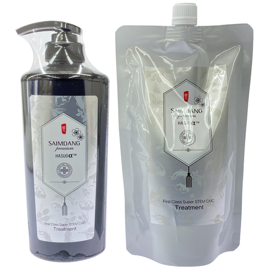 Z000 サイムダン プレミアム ファーストクラス スーパー STEM CMC トリートメント 500ml & つめかえ用450ml 計2本セット　ラスト1点！