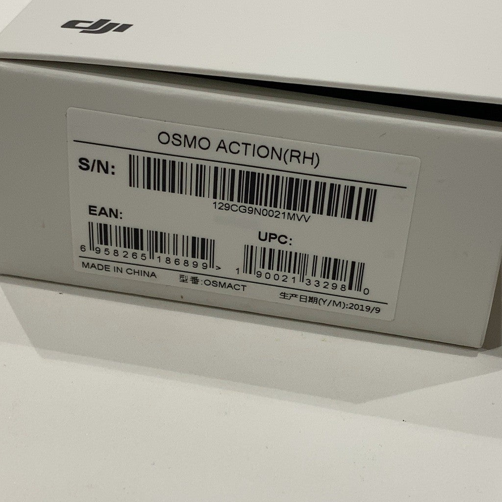 C9N6 D DJI OSMO Action RH アクションカメラ 4K OSMACT 初代