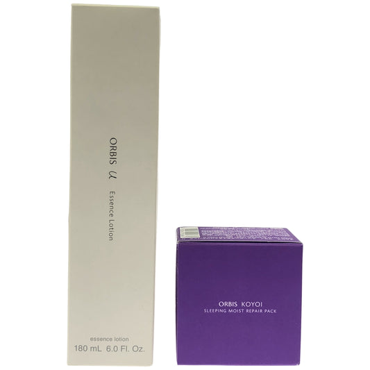 Z000 オルビス コヨイ スリーピングモイストリペアパック N 60g & オルビス ユー エッセンスローション 180ml 2個セット