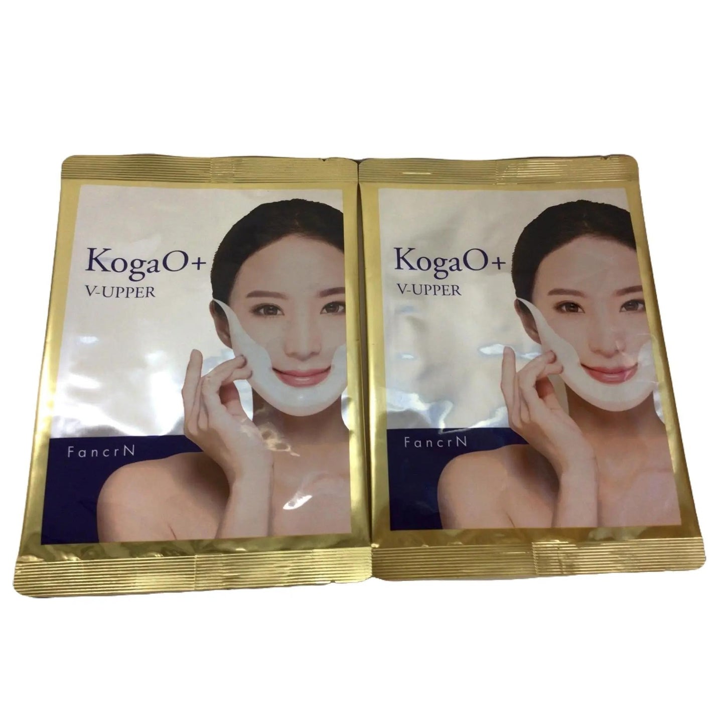 C546 K ★FancrN KogaO+ ファンクルン製薬 V-UPPER 小顔プラス コガオ コガオプラス VラインCマスク 2枚セット　A