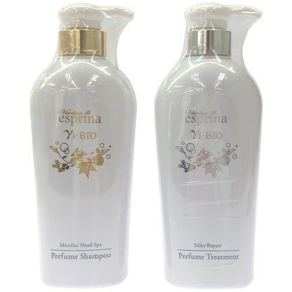Z000 ヴィブリアン エスプリーナ 美BIO ミセラー パフューム シャンプー & シルキーリペアトリートメント 各500ml×2本セット