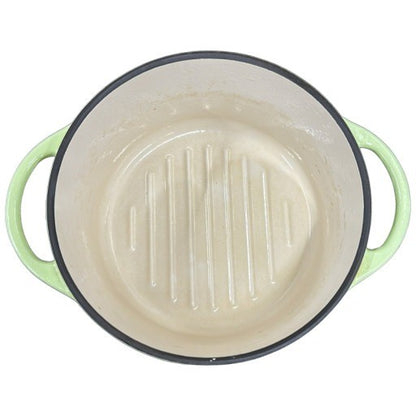 D VERMICULAR Oven Pot Round #18 両手鍋　ライトグリーン