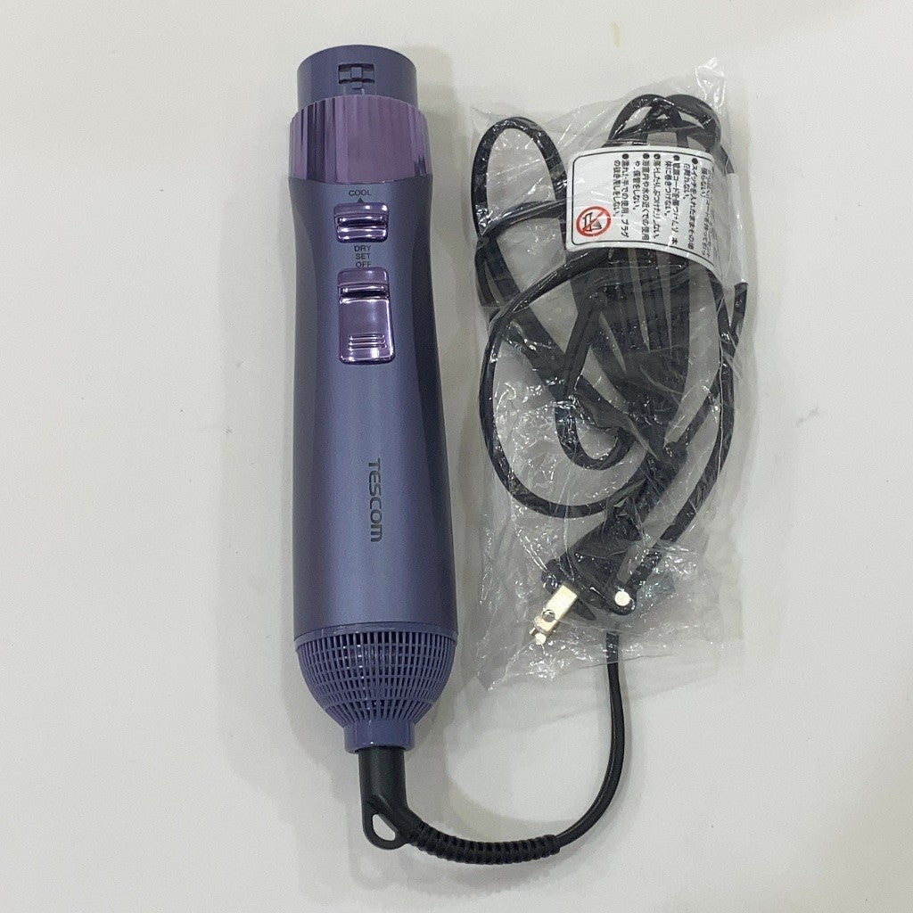 C9B8 D テスコム　カールドライヤー ドライヤー コンパクト  ロールブラシ TC430A-V/E