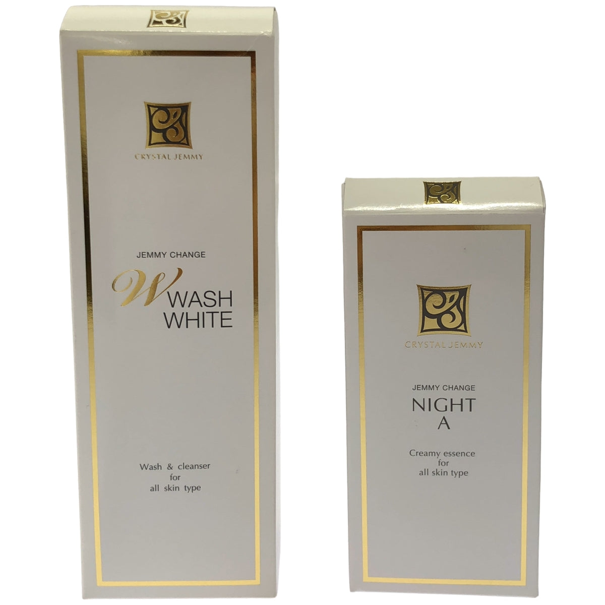 Z000 ジェミーチェンジ Wウォッシュホワイト 125g & ナイトA 30mL 2個セット　ラスト1点！