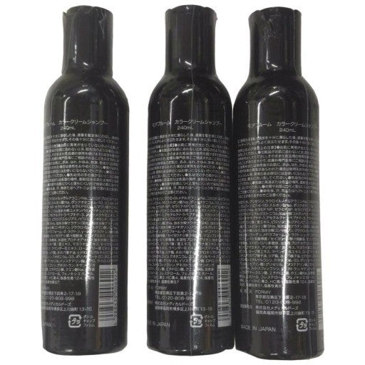 C110 MORE BLOOM モアブルーム カラークリームシャンプー 白髪ケア×美髪ケア 240ml 3本セット