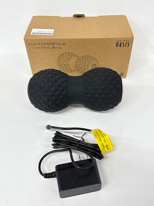 OASIS オアシス フィットネスクラブがつくった シェイプツインボール STB-100 ブラック