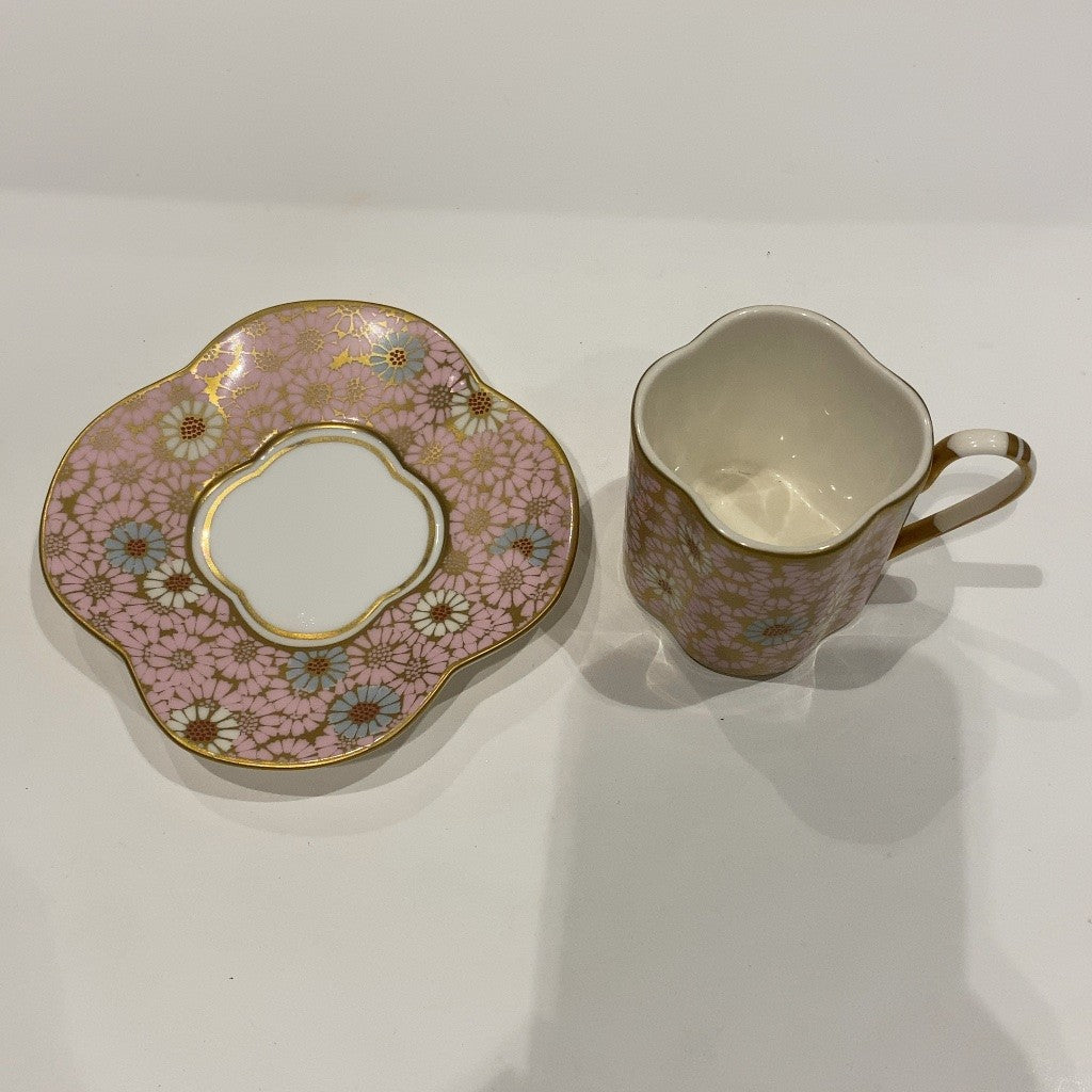 C16F D Wedgwood ウェッジウッド ハーレクイン コレクションマーガレット カップ&ソーサー