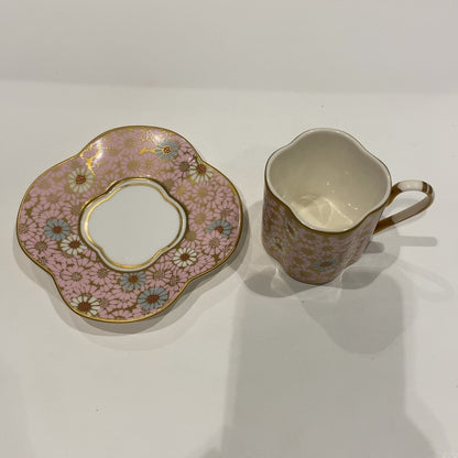 C16F D Wedgwood ウェッジウッド ハーレクイン コレクションマーガレット カップ&ソーサー