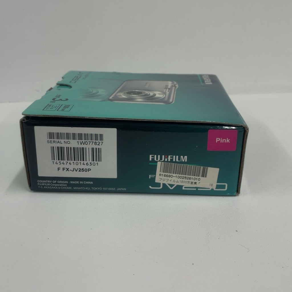 CGP8 FUJIFILM 光学3倍1600万画素 デジタルカメラ FINPIX JV250P 2.7型液晶モニター