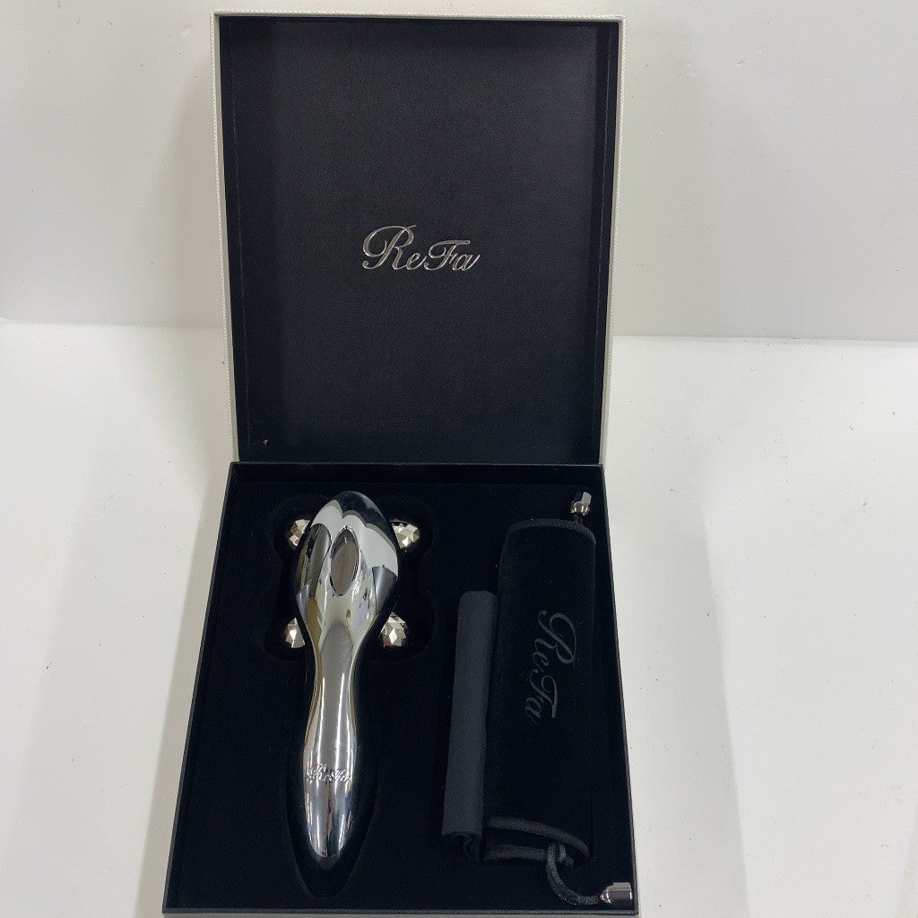 C55S D ■MTG プラチナ電子ローラー ReFa 4 CARAT (リファフォーカラット) RF-FC1932B 美顔ローラー