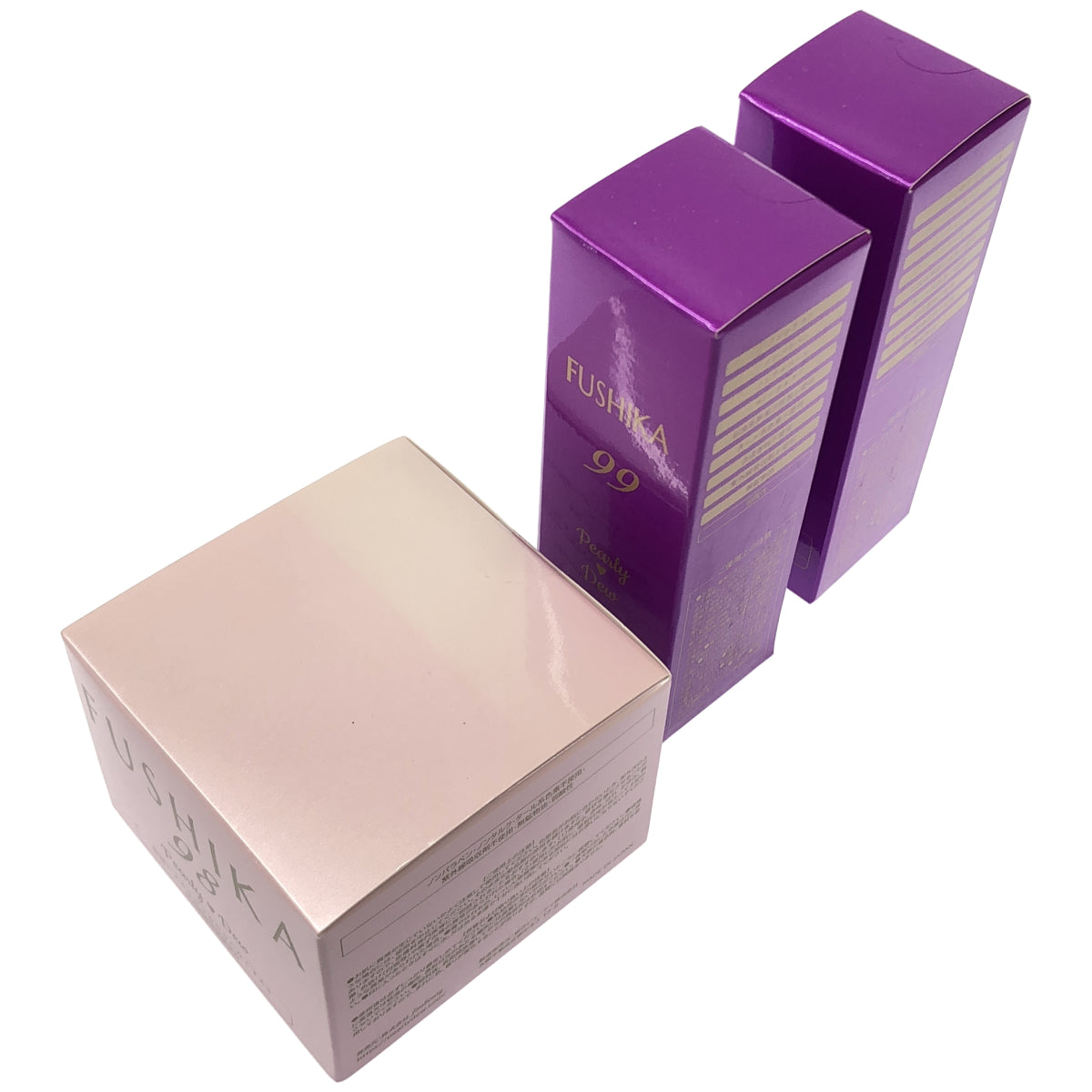 Z000 パーリーデュー FUSHIKA99 夜用濃密エッセンスパック 25mL & プレミアムオールインワン美肌ジェル エレガントモイスチャー 50g 計3個セット　ラスト1点！