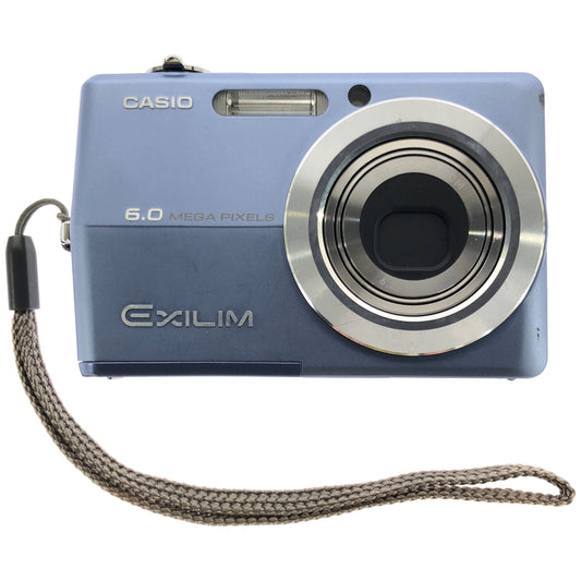 Z000 CASIO デジタルカメラ エクシリム EXILIM ZOOM EX-Z600 ブルー　ラスト1点！