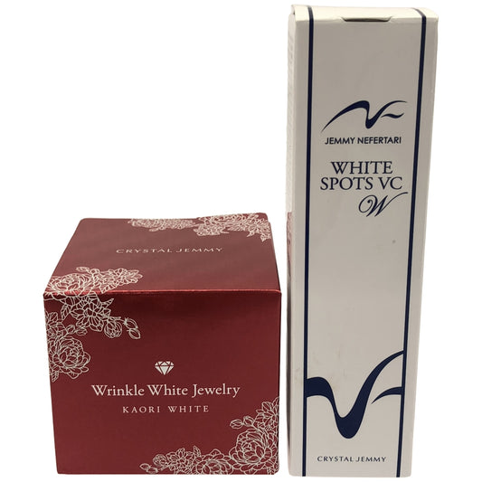 Z000 ジェミーネフェルタリ ホワイトスポッツVCW 50mL & カオリホワイト リンクルホワイトジュエリー1 50g 2個セット