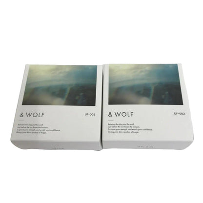 C405 エヌオーガニック &WOLF UF-002 light beige UV セラムリキッドファンデーション SPF26/PA++ 12.5g 2個セット