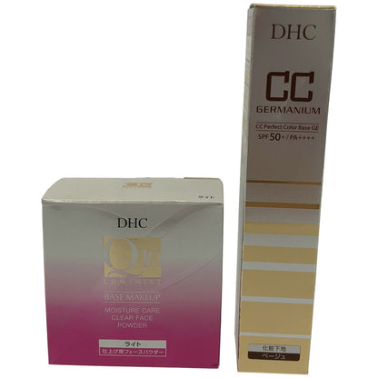 Z000 DHC CCパーフェクト カラーベース GE 40g & モイスチュアケア クリアフェースパウダー 15g 2個セット