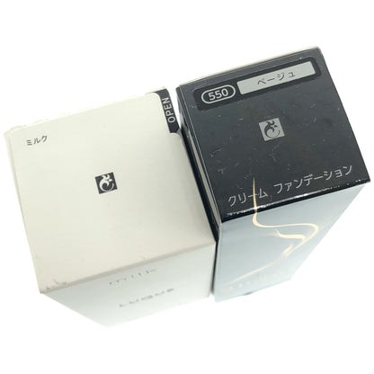 Z000 ナリス セルグレース クリーム ファンデーション 550 30g & ルクエ ミルク 84mL 2点セット　ラスト1点！